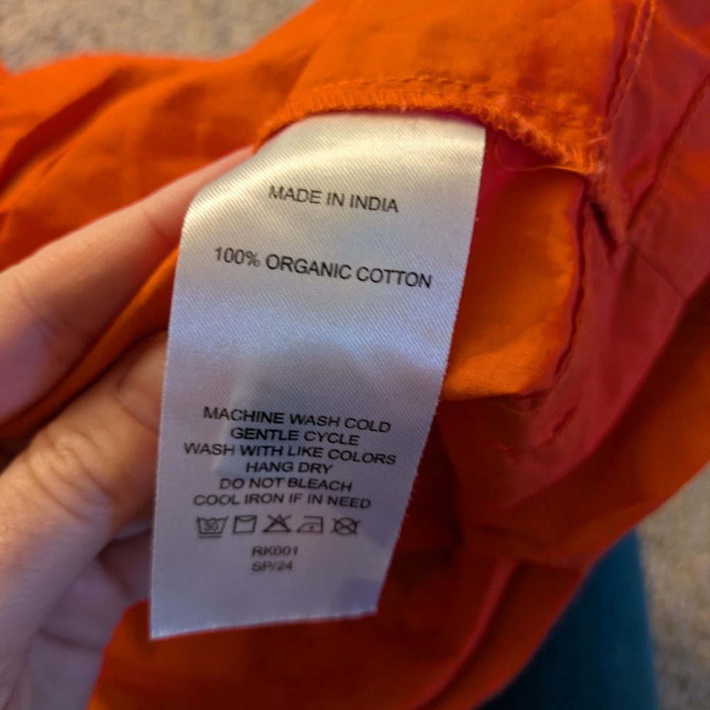 Quince 109% Organic Cotton Poplin Tiered Maxi Dress - Picture 7 of 8